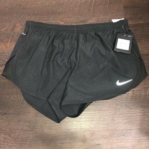 Black Nike athletic shorts